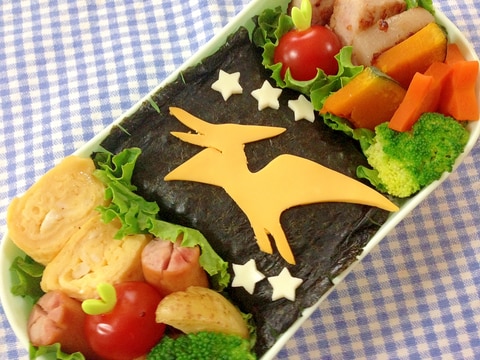 簡単キャラ弁 恐竜 プテラノドンのお弁当 レシピ 作り方 By Cherry05 楽天レシピ 簡単キャラ弁 恐竜 プテラノドンのお弁当 レシピ 作り方 By Cherry05 楽天レシピ